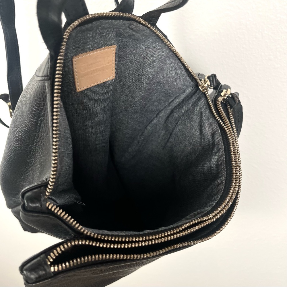 Clare V Black Leather Backpack - Picture 9 of 9